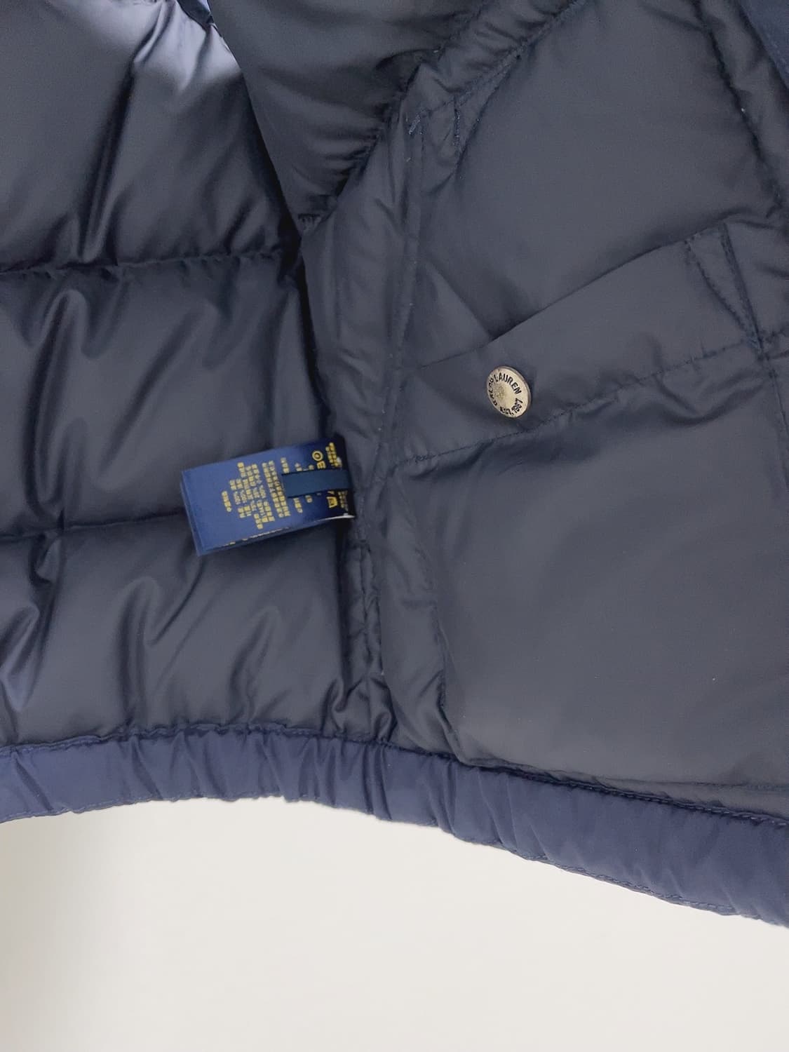 폴로 랄프로렌 네이비 베스트 다운 패딩 상품이미지6