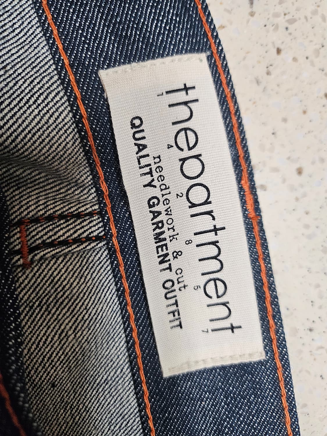 더파트먼트 데님 청바지 48사이즈 상품이미지6