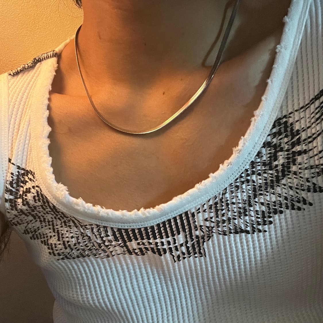 Wavy necklace 물결 목걸이 상품이미지1