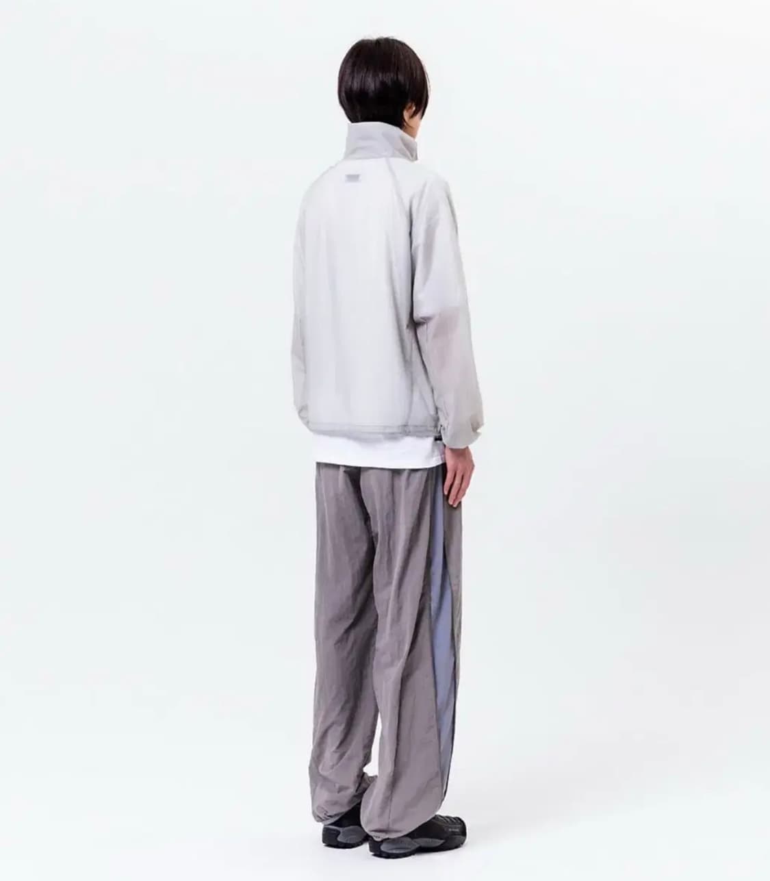 산산기어 지퍼팬츠 그레이 1 size 상품이미지3
