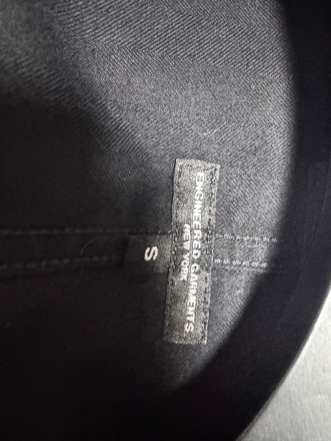 엔지니어드가먼츠 베즈포드 24FW brushed black 상품이미지4