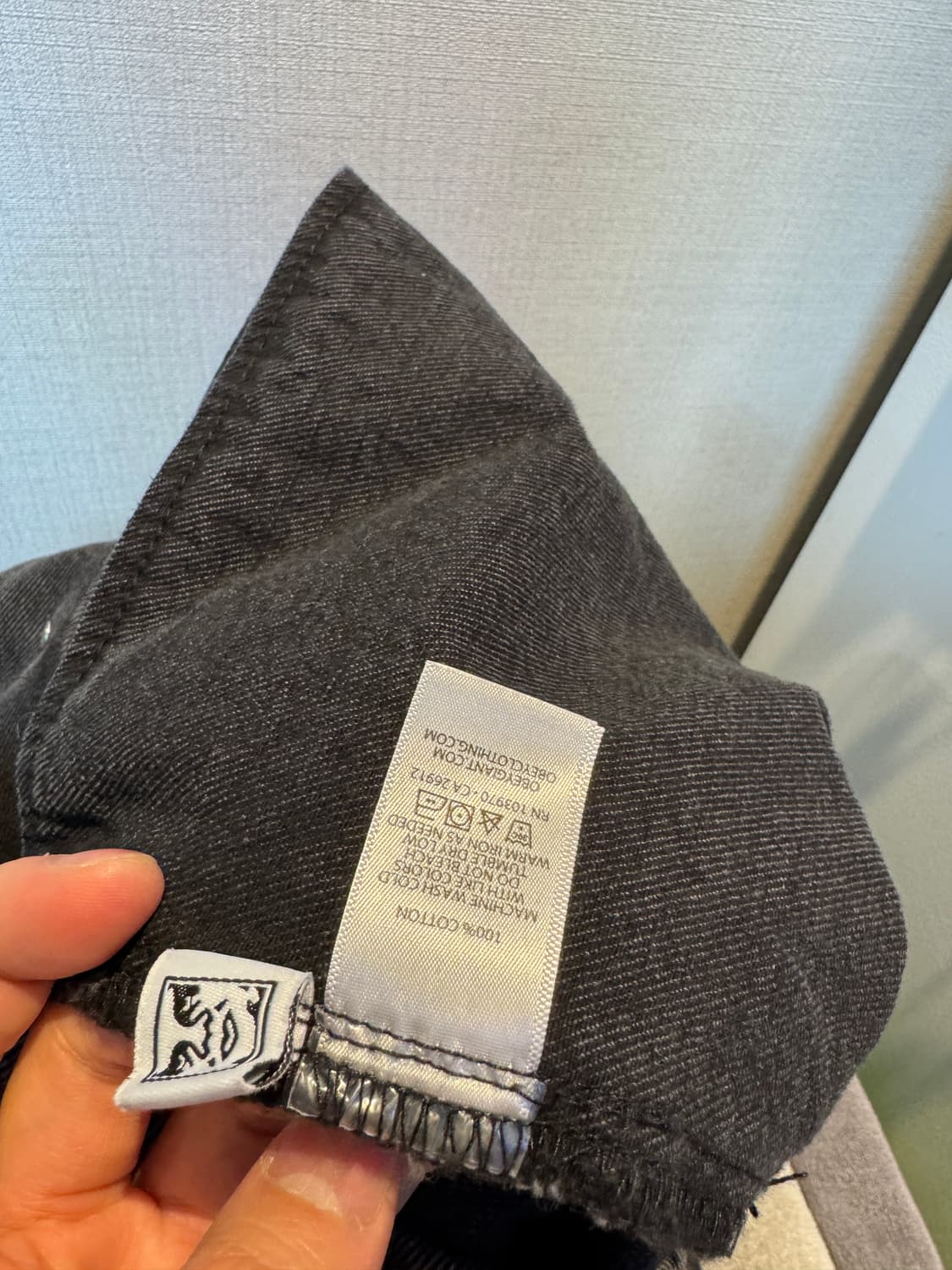 [XL]아이앱X오베이 포스터 집 자켓 앤트러사이트 상품이미지5