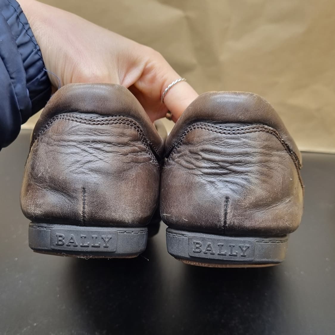 발리 남성가죽스니커즈 eu8 270 상품이미지4