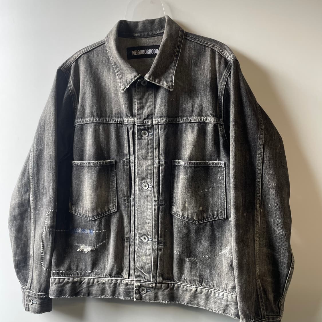 네이버후드 새비지 스톡맨 타입2 데님자켓 상품이미지3