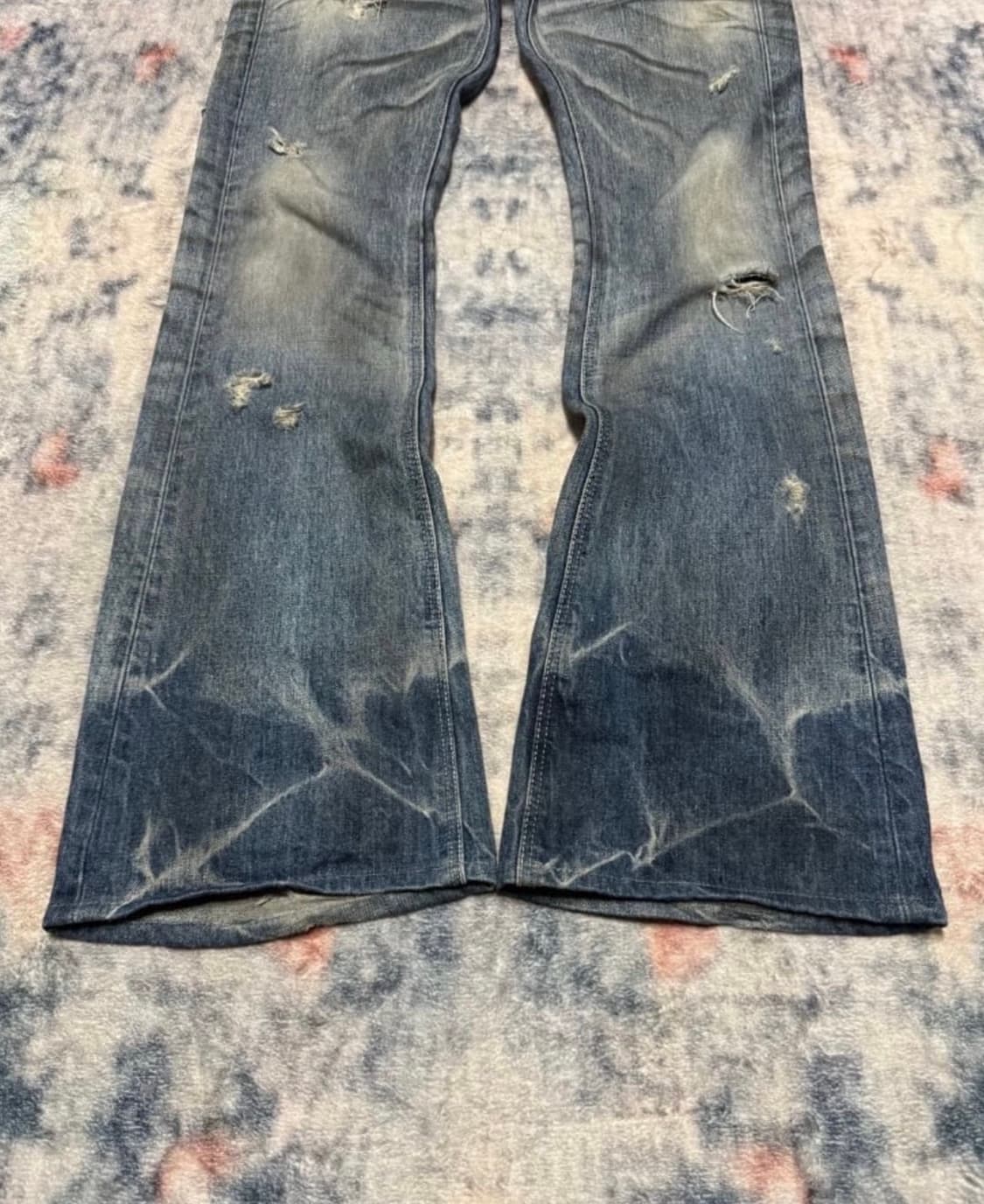 Fuga O0s archive whisker boot cut denim 상품이미지4