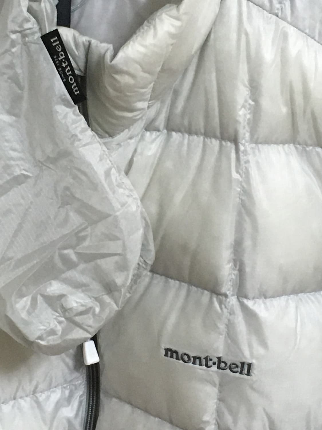 [XL] 몽벨 슈페리어 다운 자켓 라이트 그레이 상품이미지1