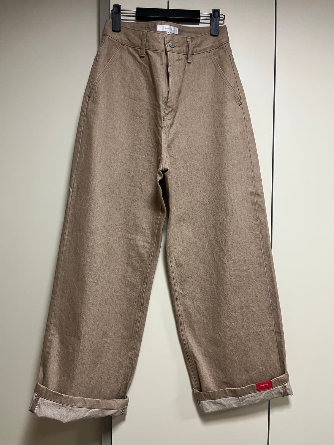 문달 그레인 데님 팬츠(베이지) S사이즈 Grain Selvedge De 상품이미지8