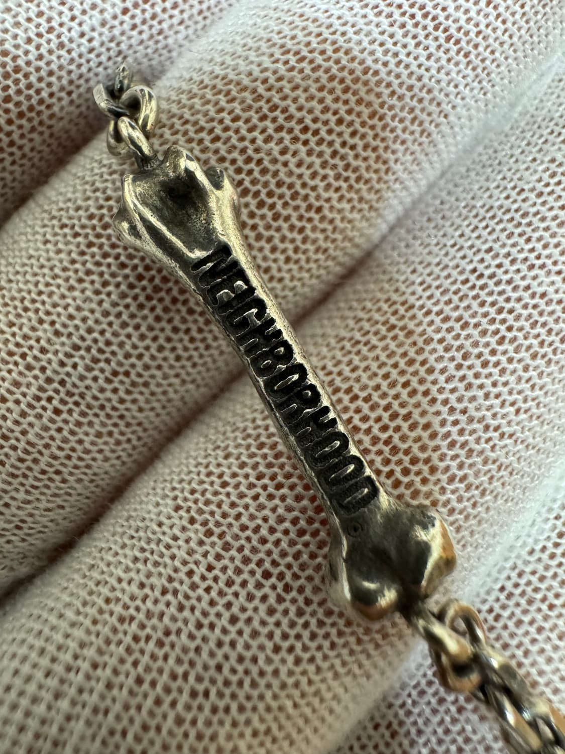 [OS] 네이버후드 x 더 그레이트 프로그 실버 브레이슬릿 상품이미지3