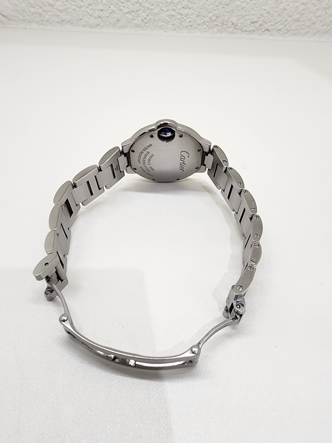 까르띠에 W6920084 발롱블루 스틸 쿼츠 33mm 3653 상품이미지8