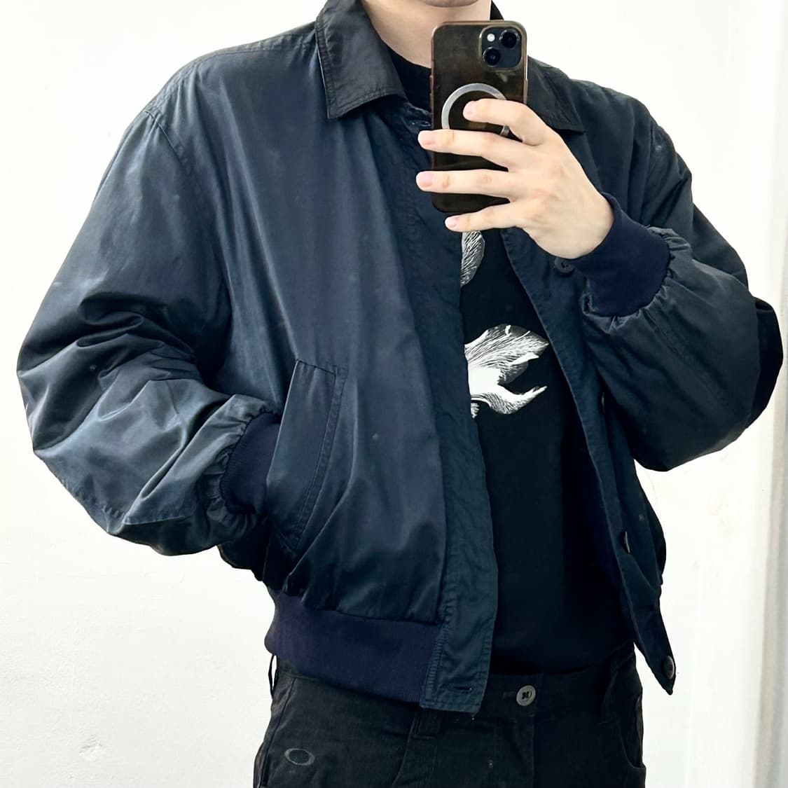 베르사체 진스 꾸뛰르 90s 헤라클레스 블루종 자켓 상품이미지4