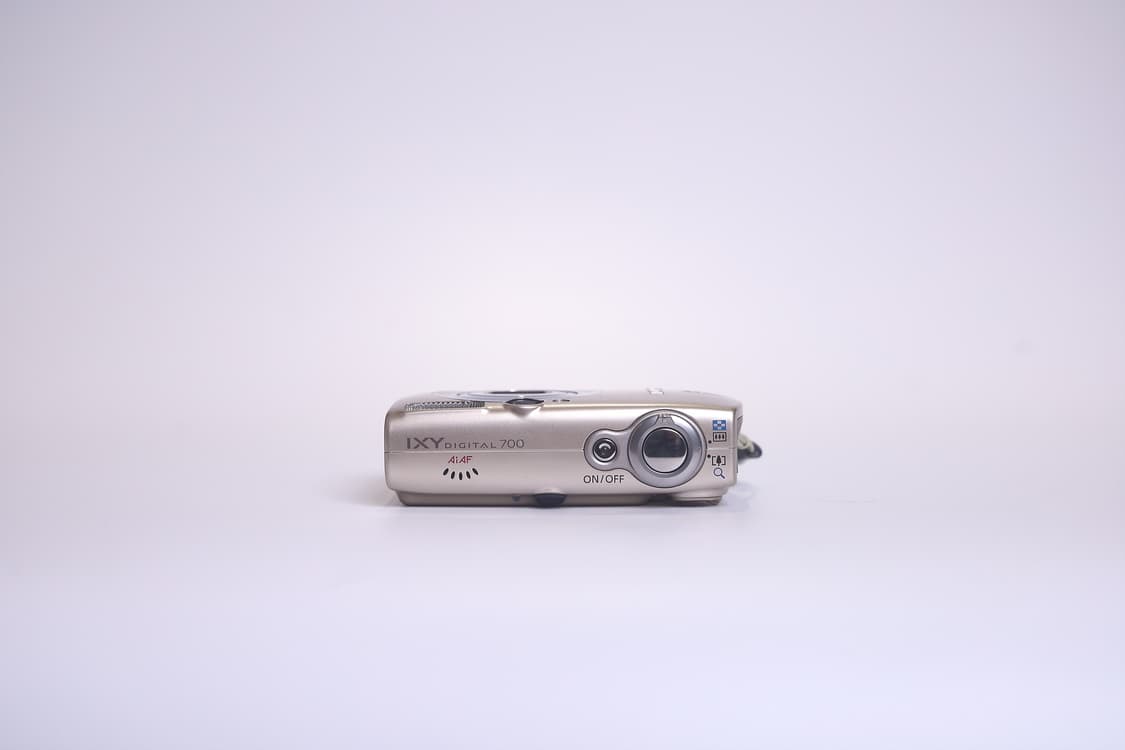 캐논 익시 디지털 700(익서스 750 일본 모델) 샴페인 골드 박스셋 상품이미지5