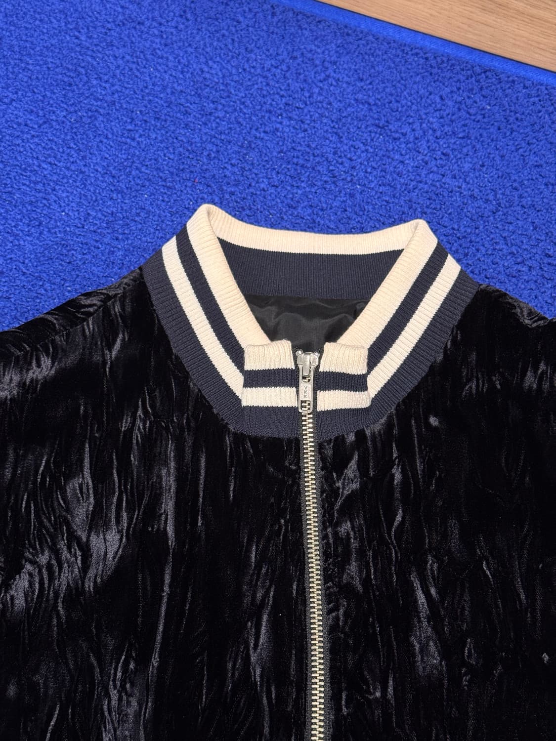 [L] 유스 크리즈 트랙자켓 블랙 상품이미지2