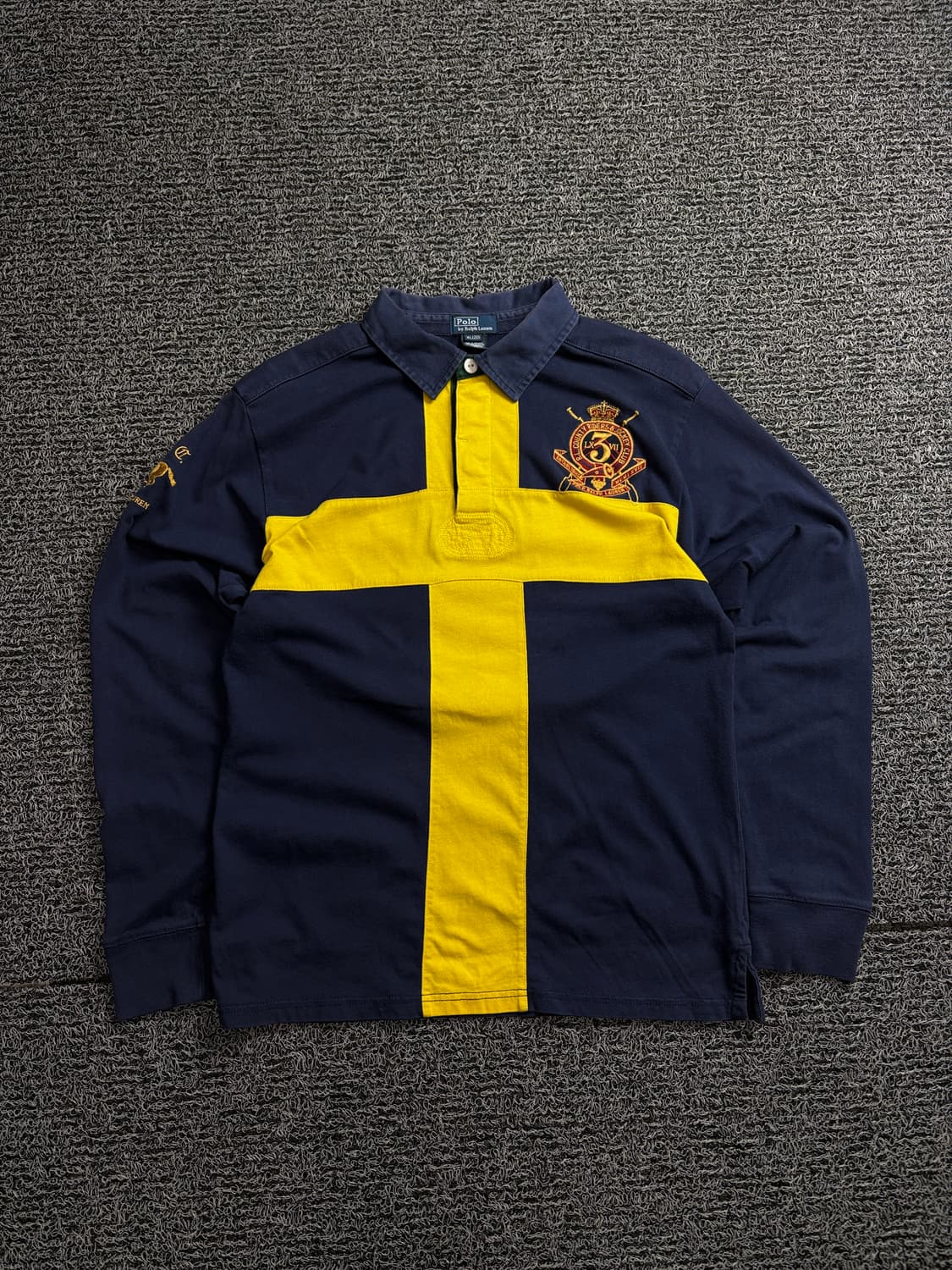 폴로 랄프로렌 아메카지 빅로고 패치 럭비 티셔츠 1515 상품이미지2