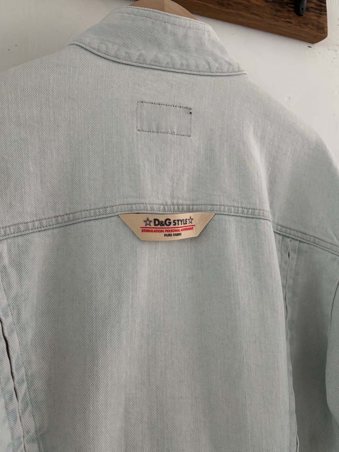 Dolce&Gabbana 돌체앤가바나 라이트 워싱 데님 자켓 상품이미지8