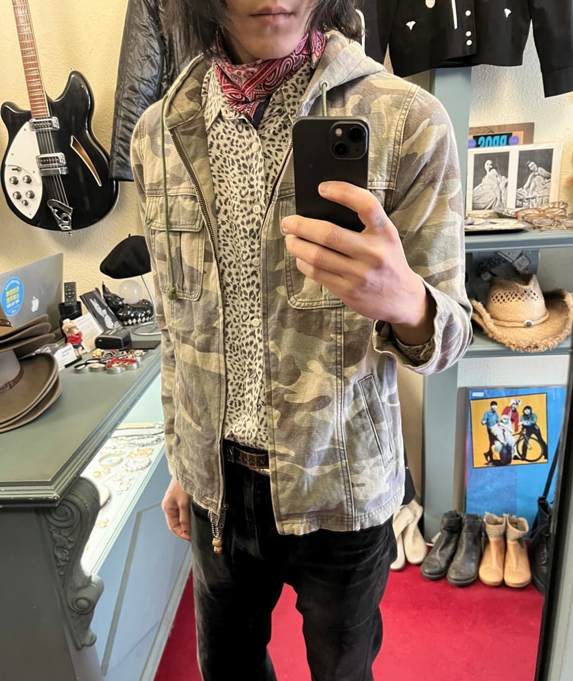 EMBROIDERED CAMO HOOD 상품이미지6