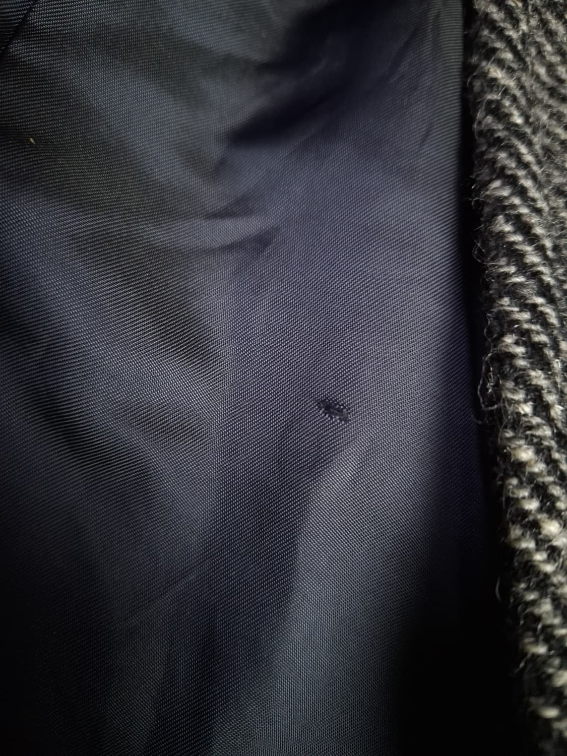 오리지날 90's 일본판 버버리 브리티시트위드 울 발마칸 코트 상품이미지9