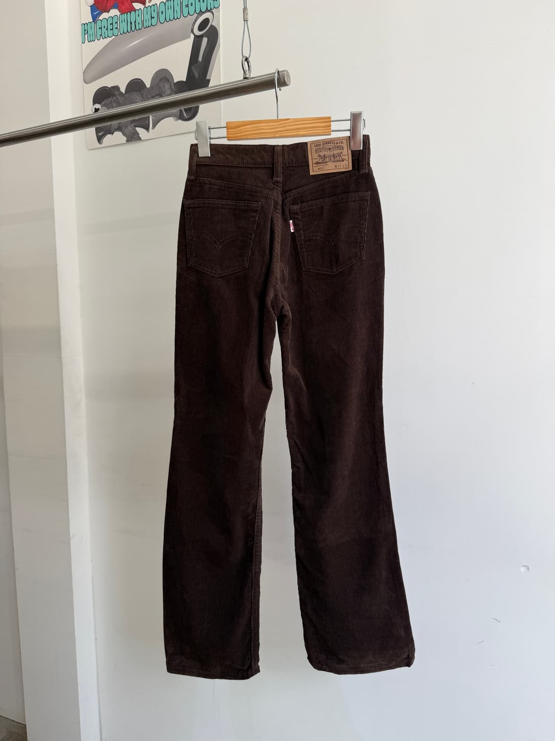 LEVIS 517 (Made in Japan) 브라운 코듀로이 상품이미지5