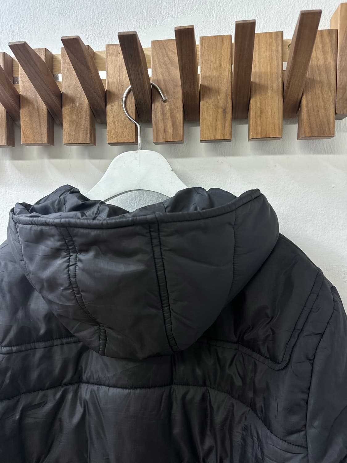 일본빈티지 BASE CONTROL 베이스 컨트롤 떡코 토글 후드 패딩 상품이미지5