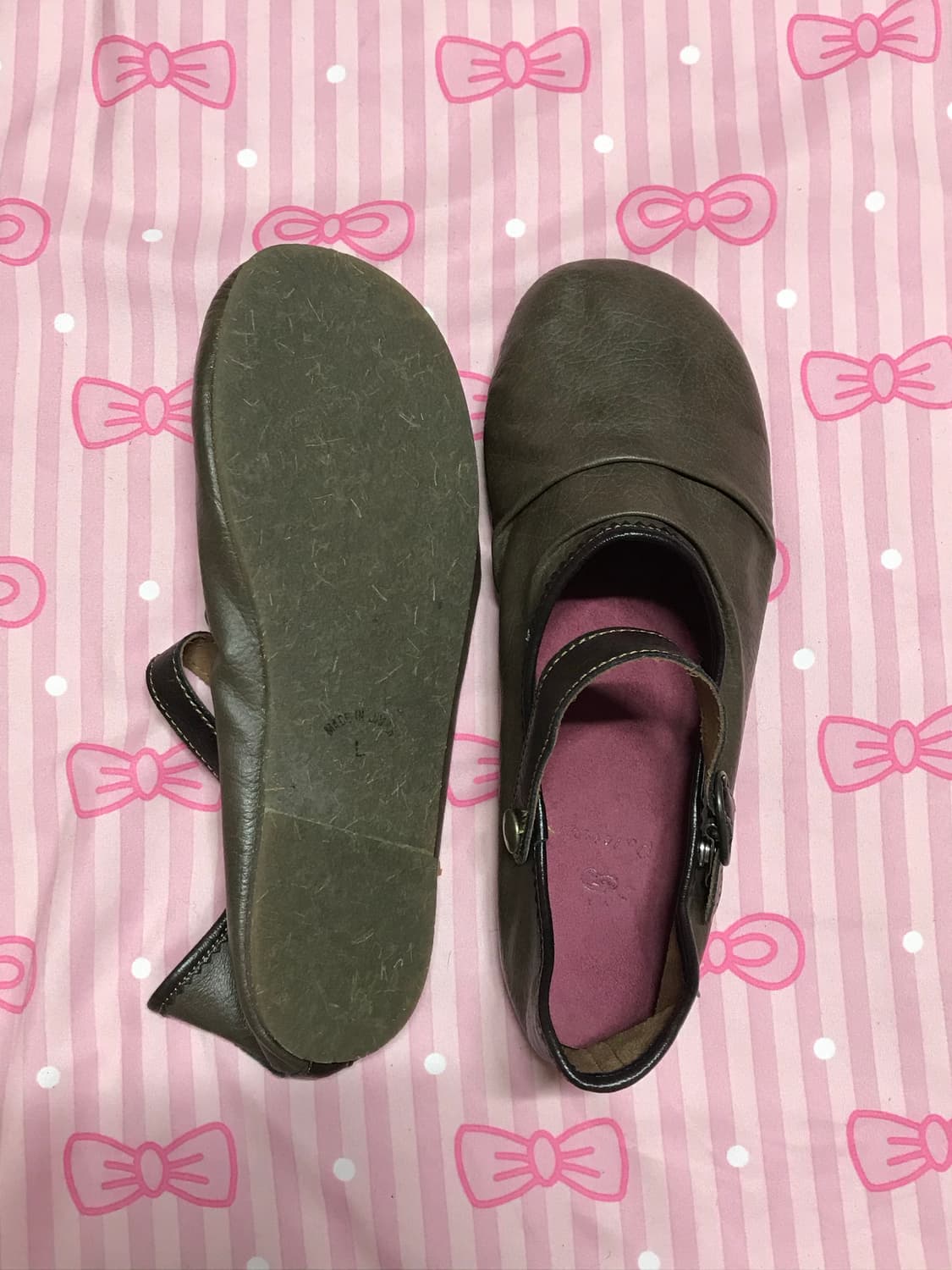 셔링 단화 메리제인 브라운 모리신발 상품이미지3