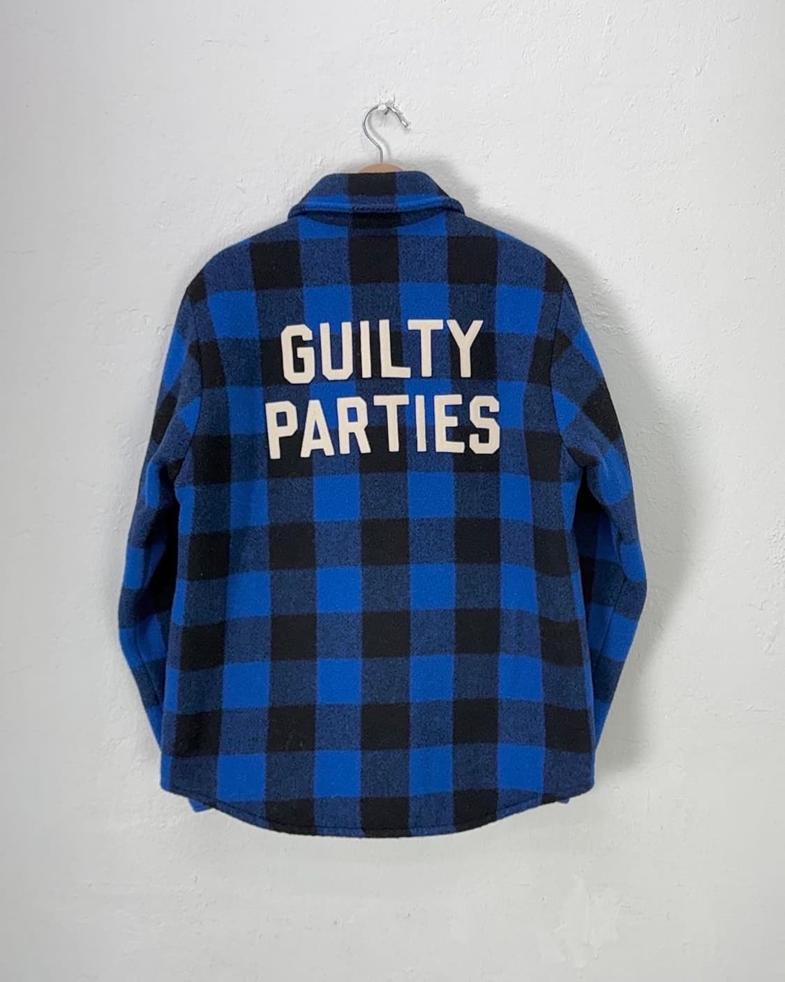 와코마리아 16fw 버팔로 체크 투포켓 울 셔츠 자켓 상품이미지1