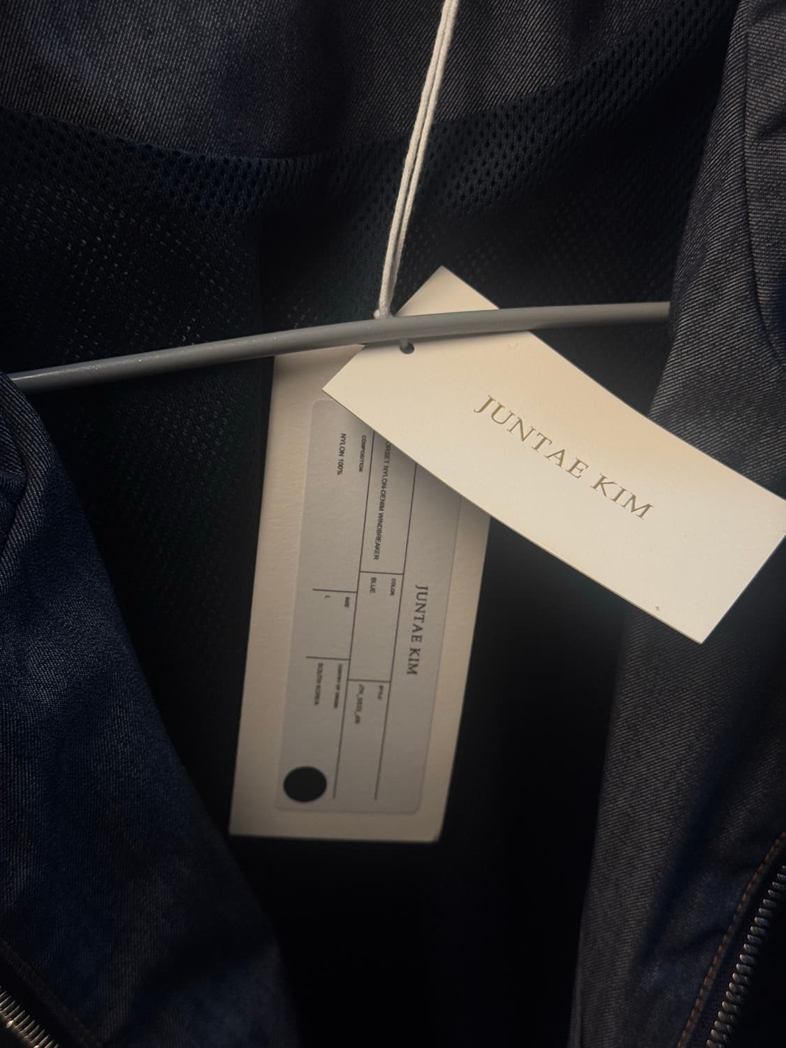 준태킴 코르셋 데님 윈드브레이커 상품이미지3