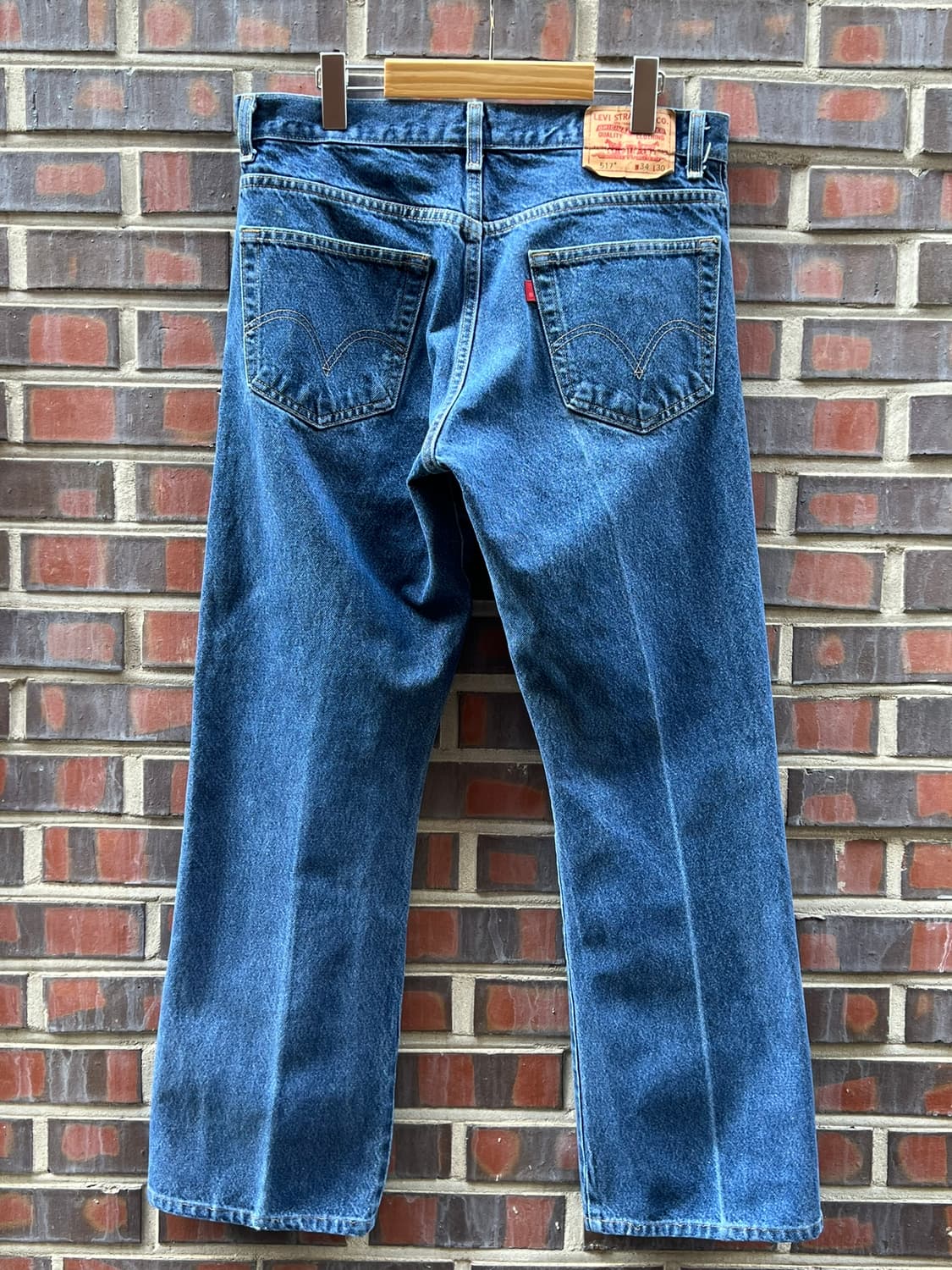 [34x30] 리바이스 517 부츠컷 데님 팬츠 플레어 청바지 상품이미지6