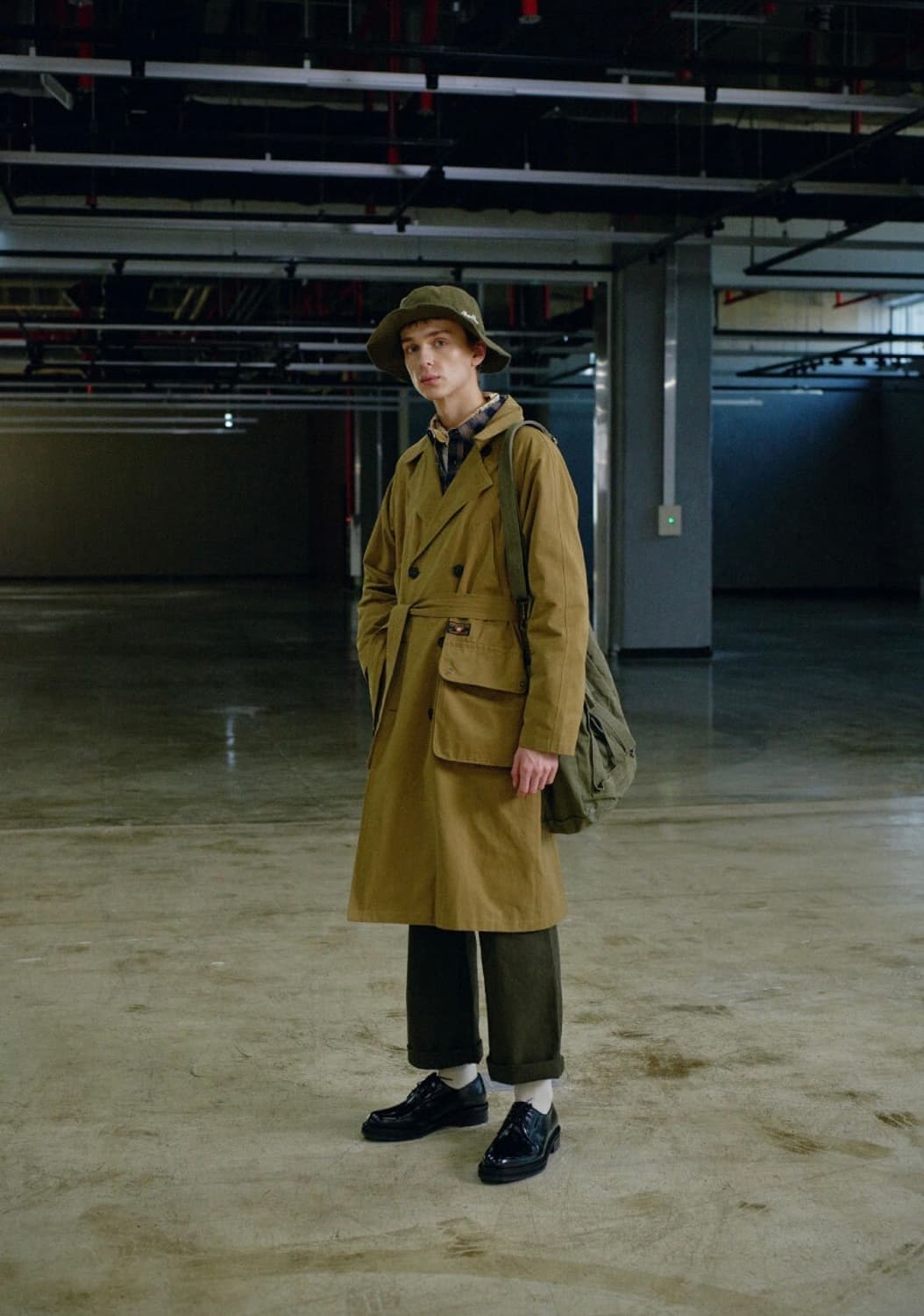 모노플로우 밀리터리 트렌치코트 상품이미지1