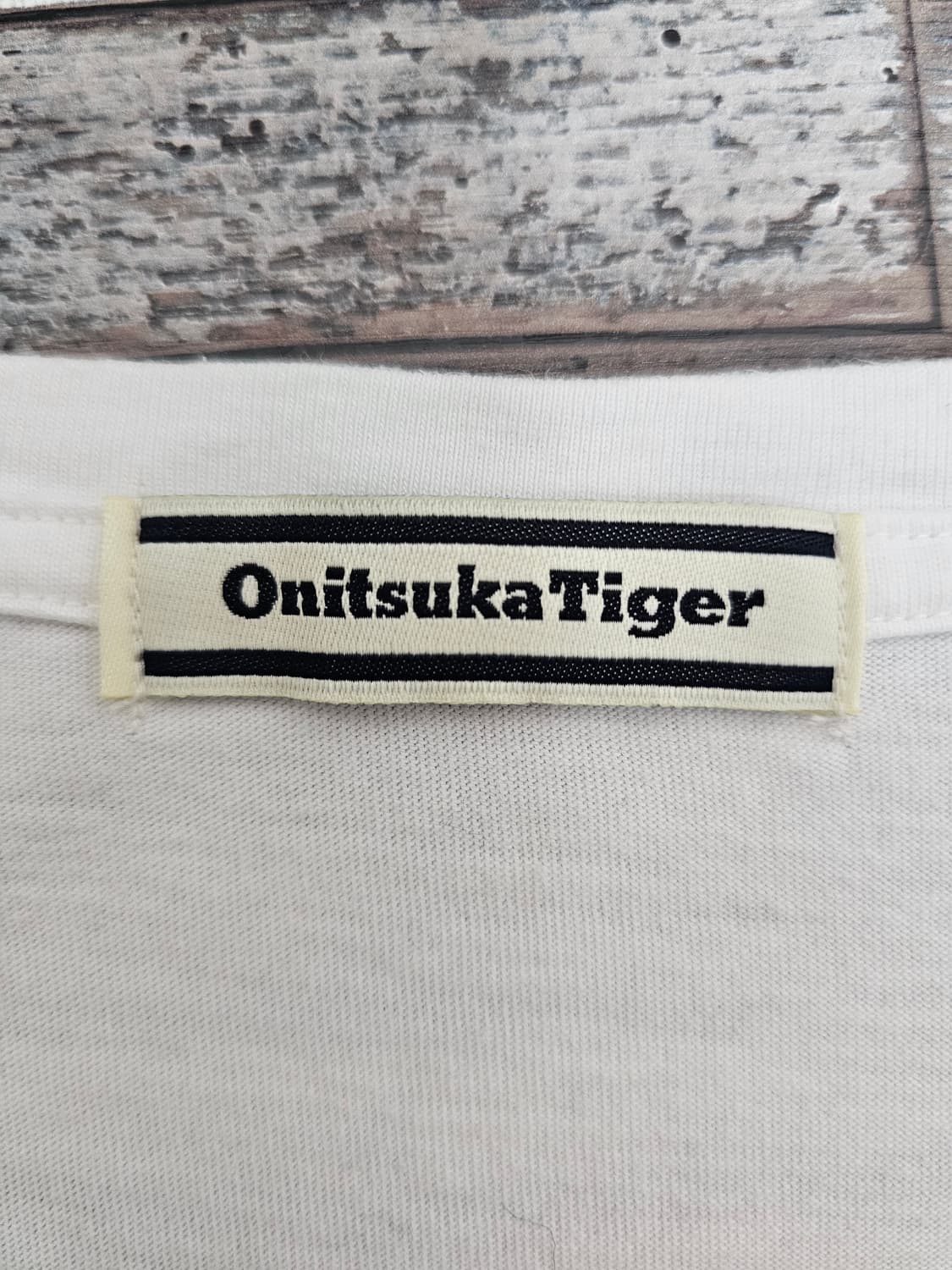 오니츠카타이거 빅로고 반팔티셔츠 XL 상품이미지3