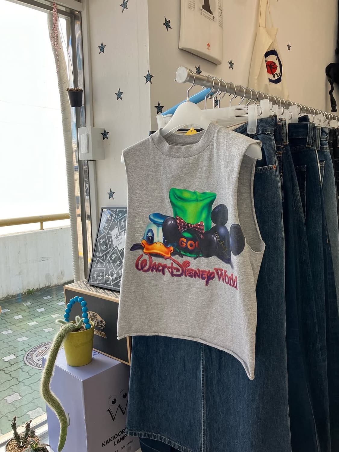 WALT DISNEY World cutting sleeveless 상품이미지1
