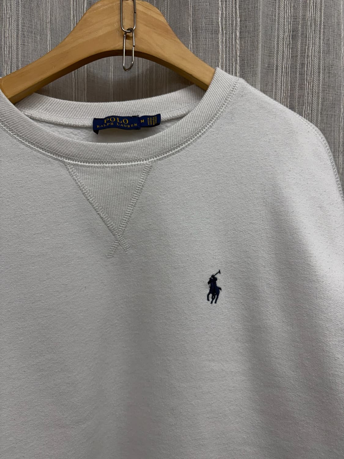 폴로 랄프로렌 기모 맨투맨 티셔츠 상품이미지2