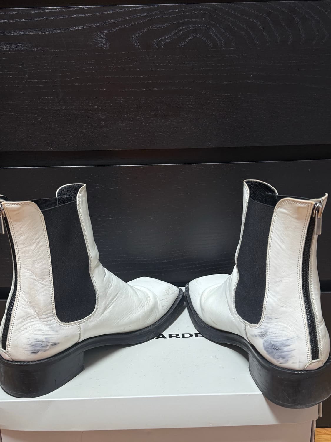 후망 화이트 부츠 비브람솔 270 ㅍㅍ 상품이미지7