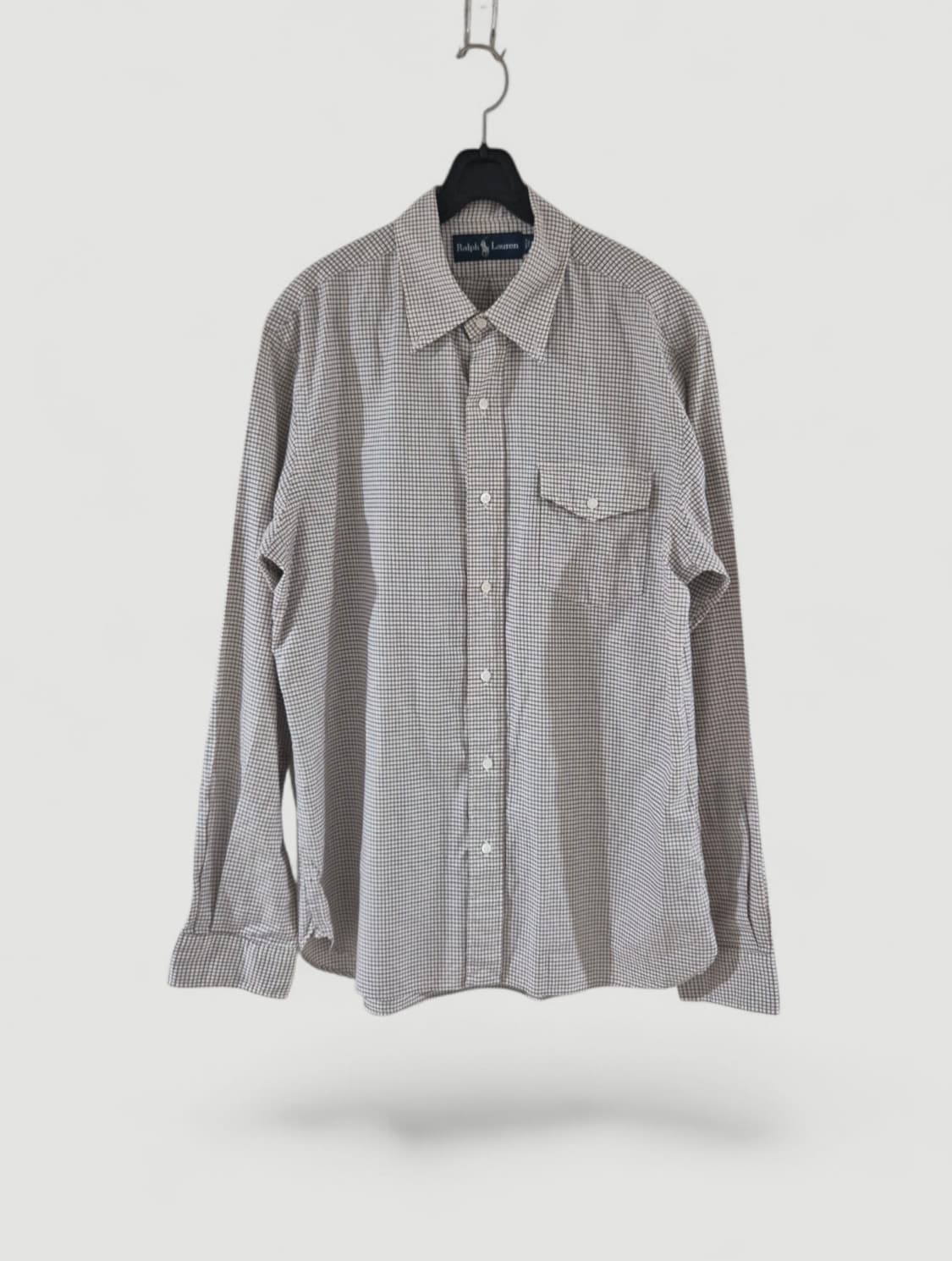 [100]폴로 랄프로렌 빈티지 체크셔츠 긴팔 상품이미지2