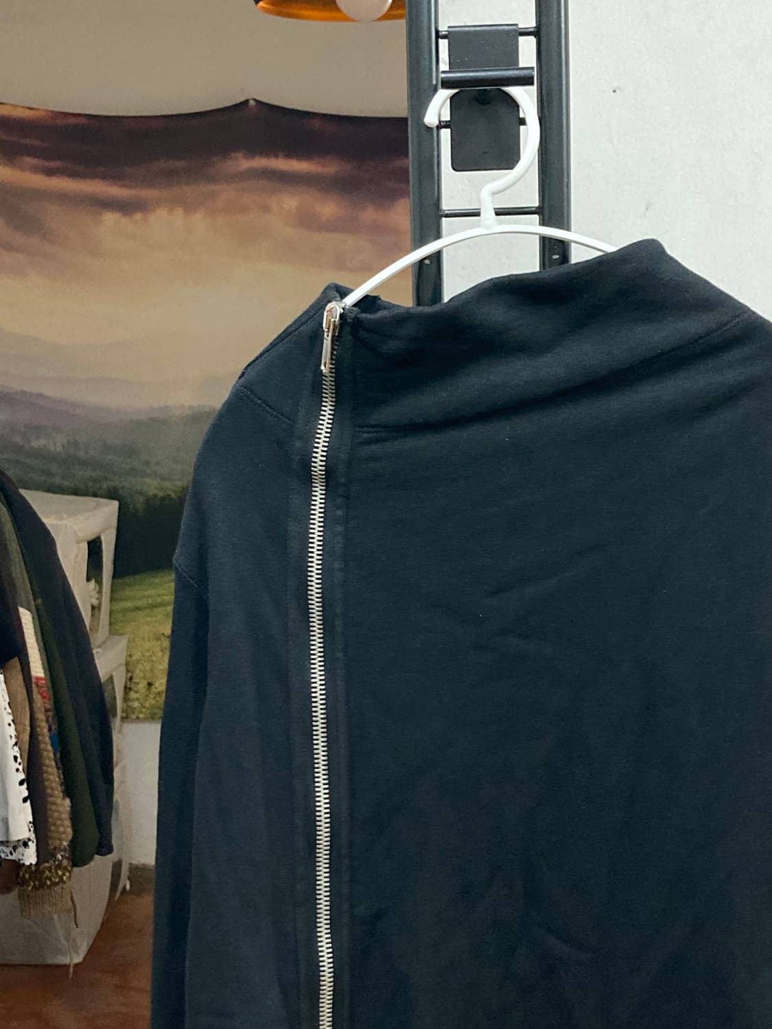 릭오웬스 롱 니트 집업 카디건 상품이미지8