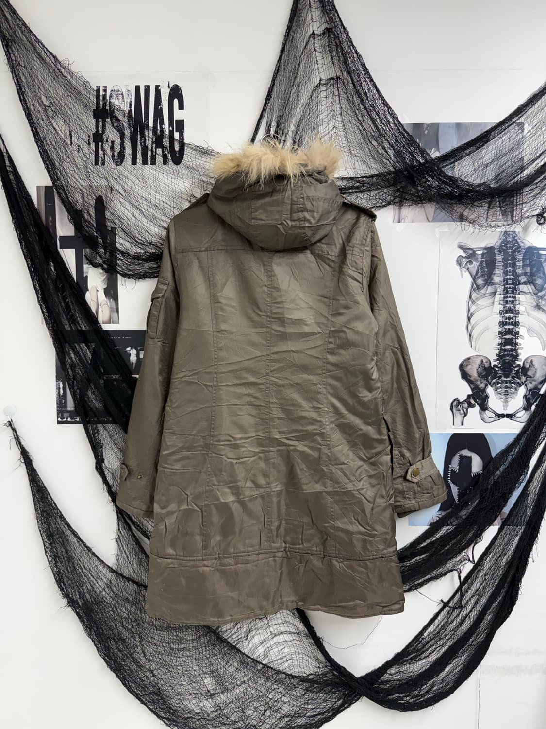 00s fur detailed long jumper 상품이미지3