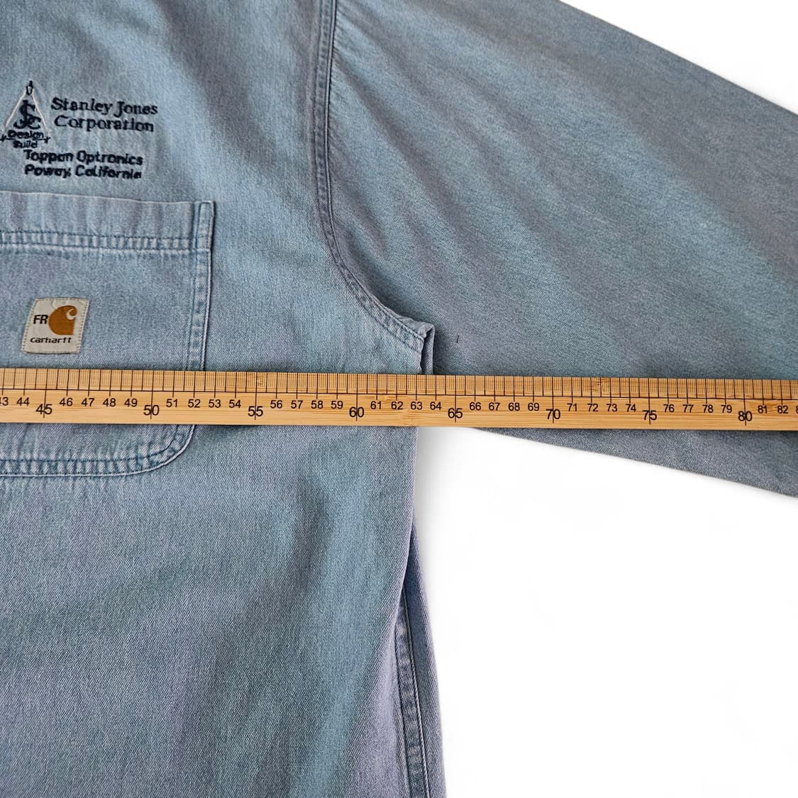 FR칼하트 면 오버핏 긴팔셔츠 XXL 상품이미지6