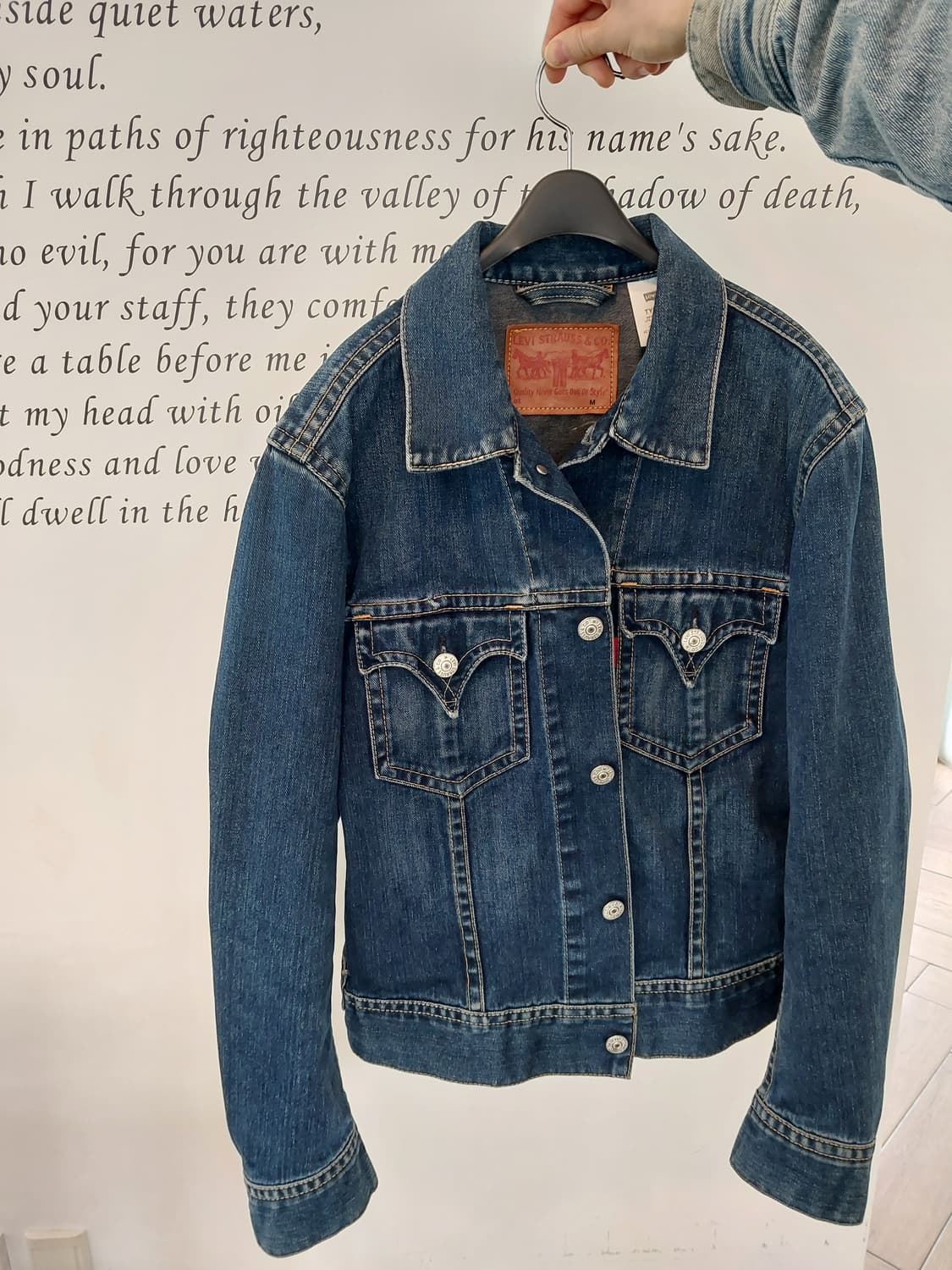 리바이스 타입원 아이코닉 데님자켓 팬츠 셋업 일괄판매 상품이미지4