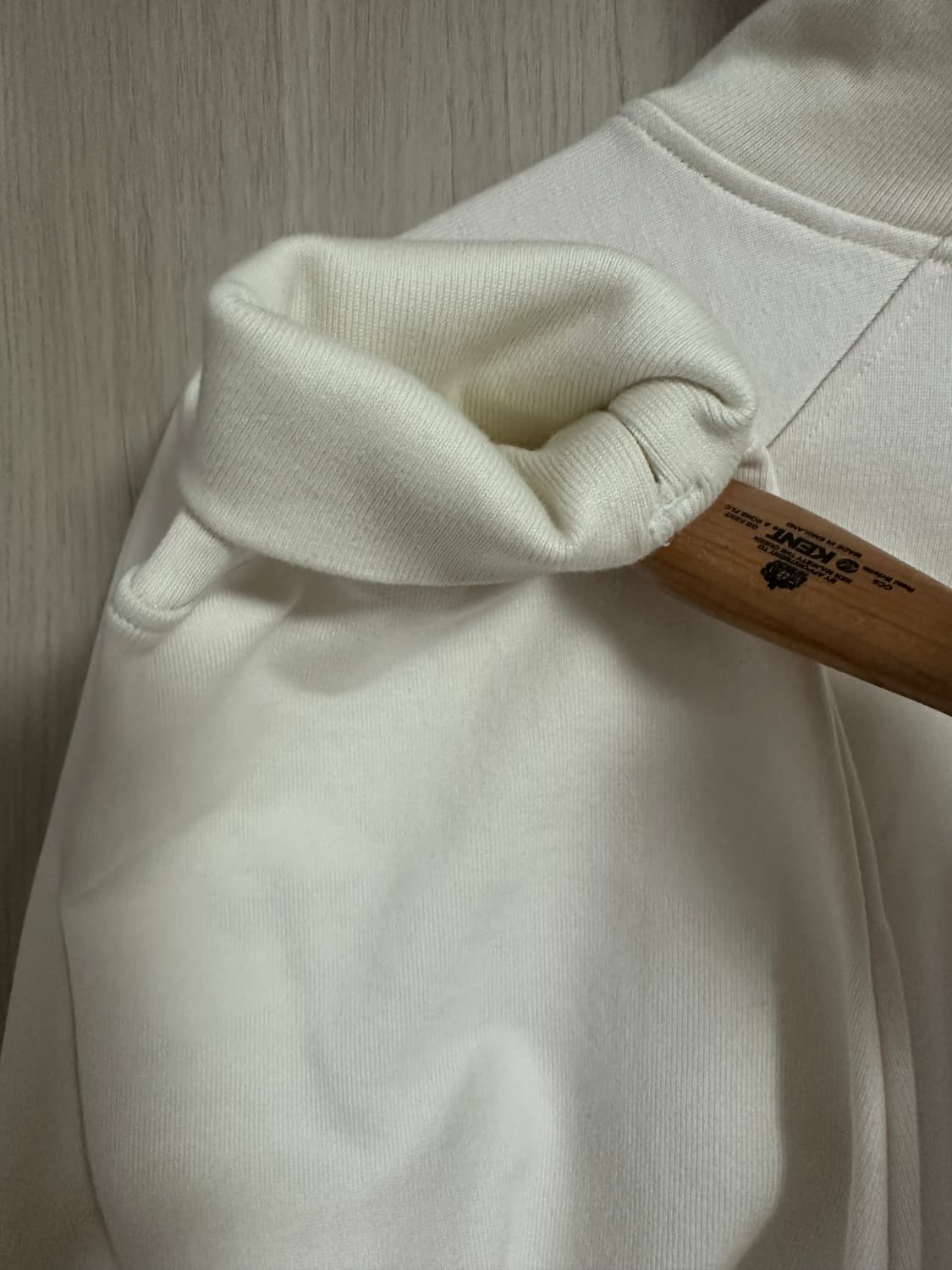 38)캡틴선샤인 씨 아일랜드 코튼 하프 지퍼 풀오버 스웻 에크루 상품이미지3