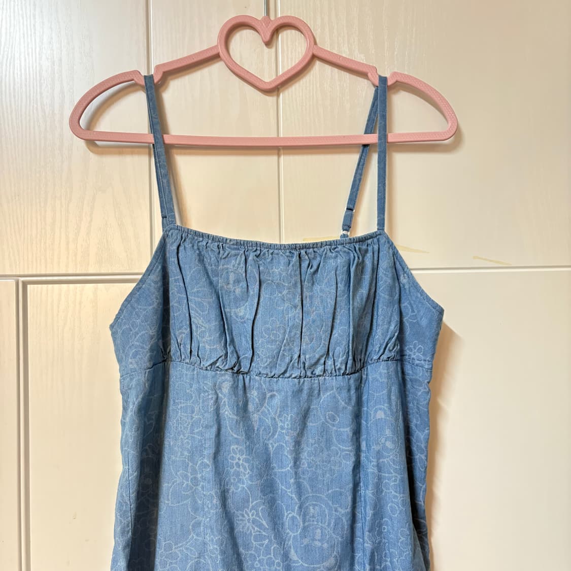hysteric glamour denim sleeveless dress 상품이미지3