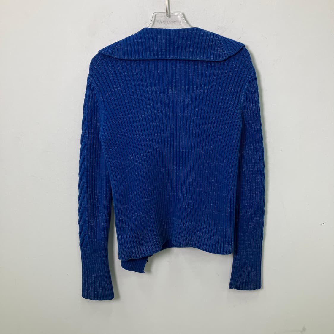 A|X 아르마니 익스체인지 블루 니트 집업 자켓 M 상품이미지2