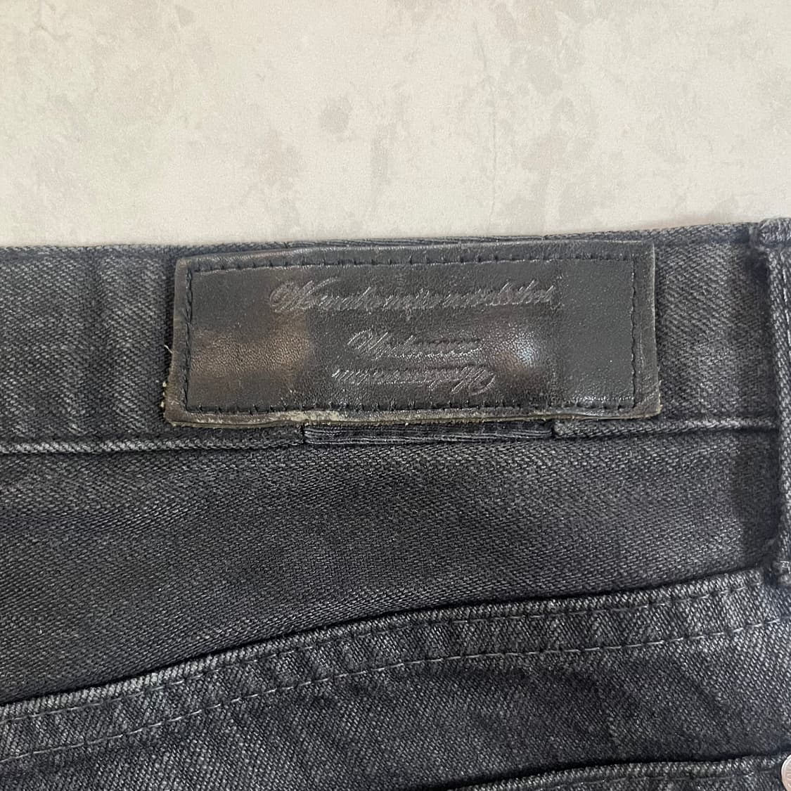 Undercover 08AW Side Zipper Denim 상품이미지4
