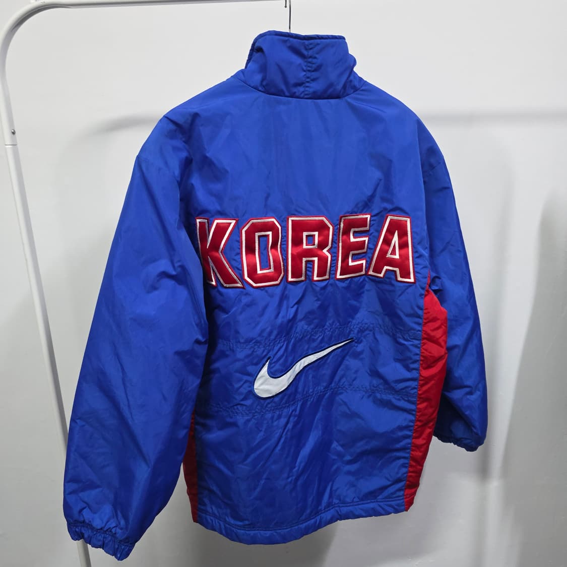 나이키 올드스쿨 국대 바람막이 누빔 점퍼 태극기 90 상품이미지2