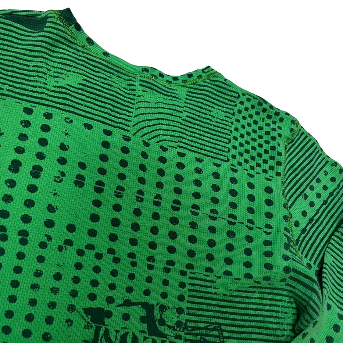 Y2K Volcom Kelly Green Knit Long Sleeve 상품이미지5