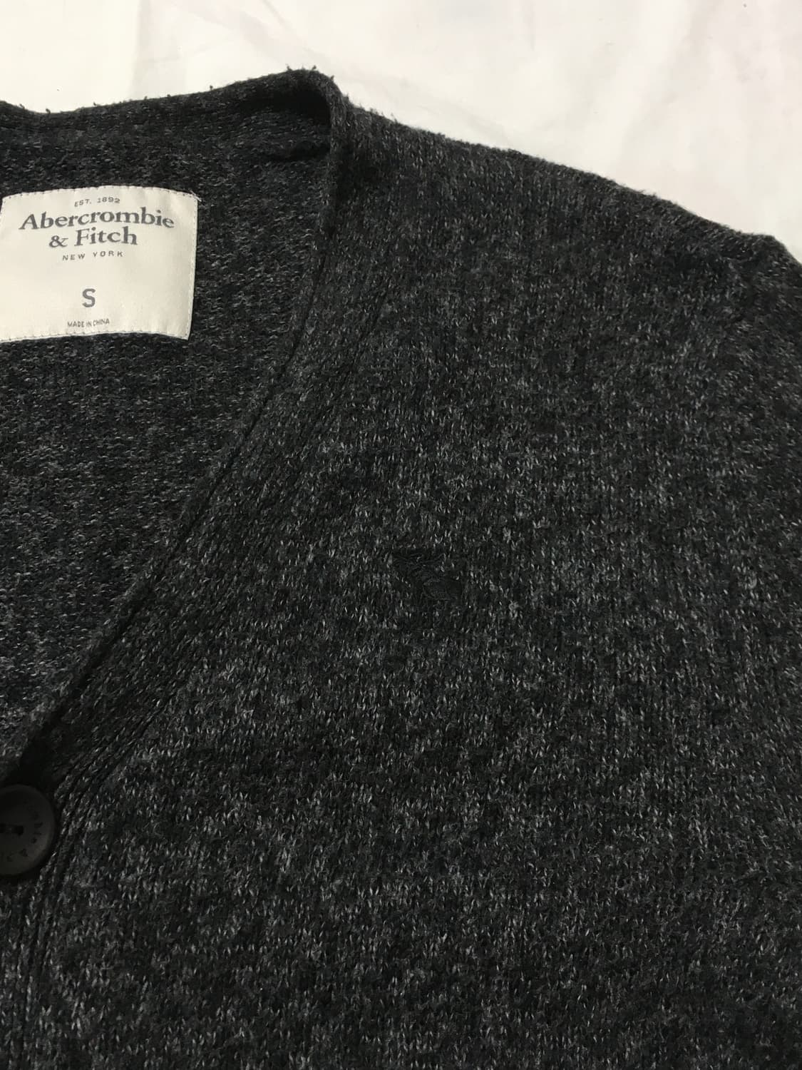 아베크롬비 Abercrombie 차콜 가디건 상품이미지2