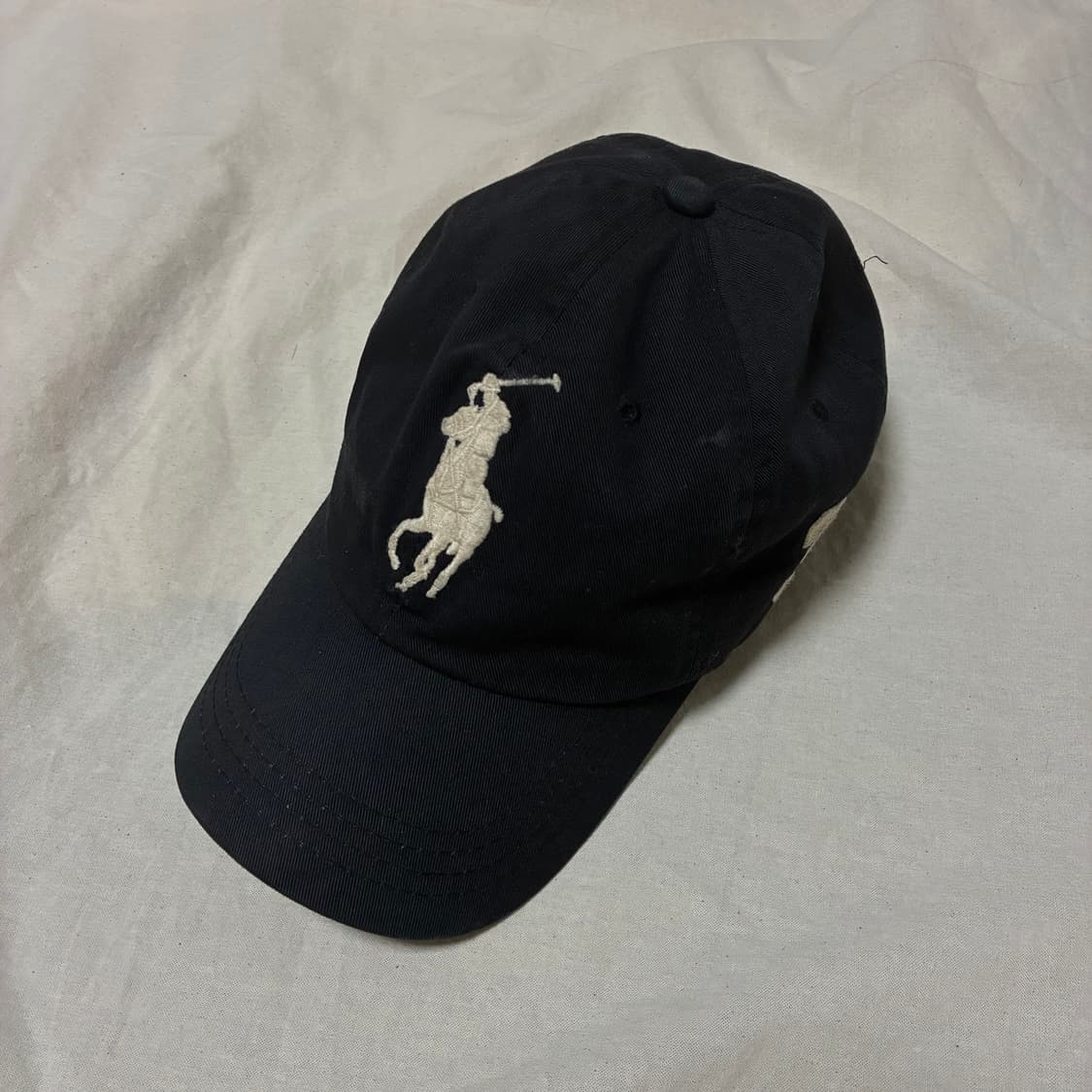 폴로 랄프로렌 빅포니 3 블랙 볼캡 상품이미지1