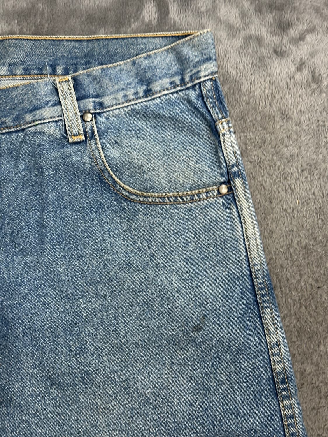 90s Conart 데님 쇼츠 XL 상품이미지4