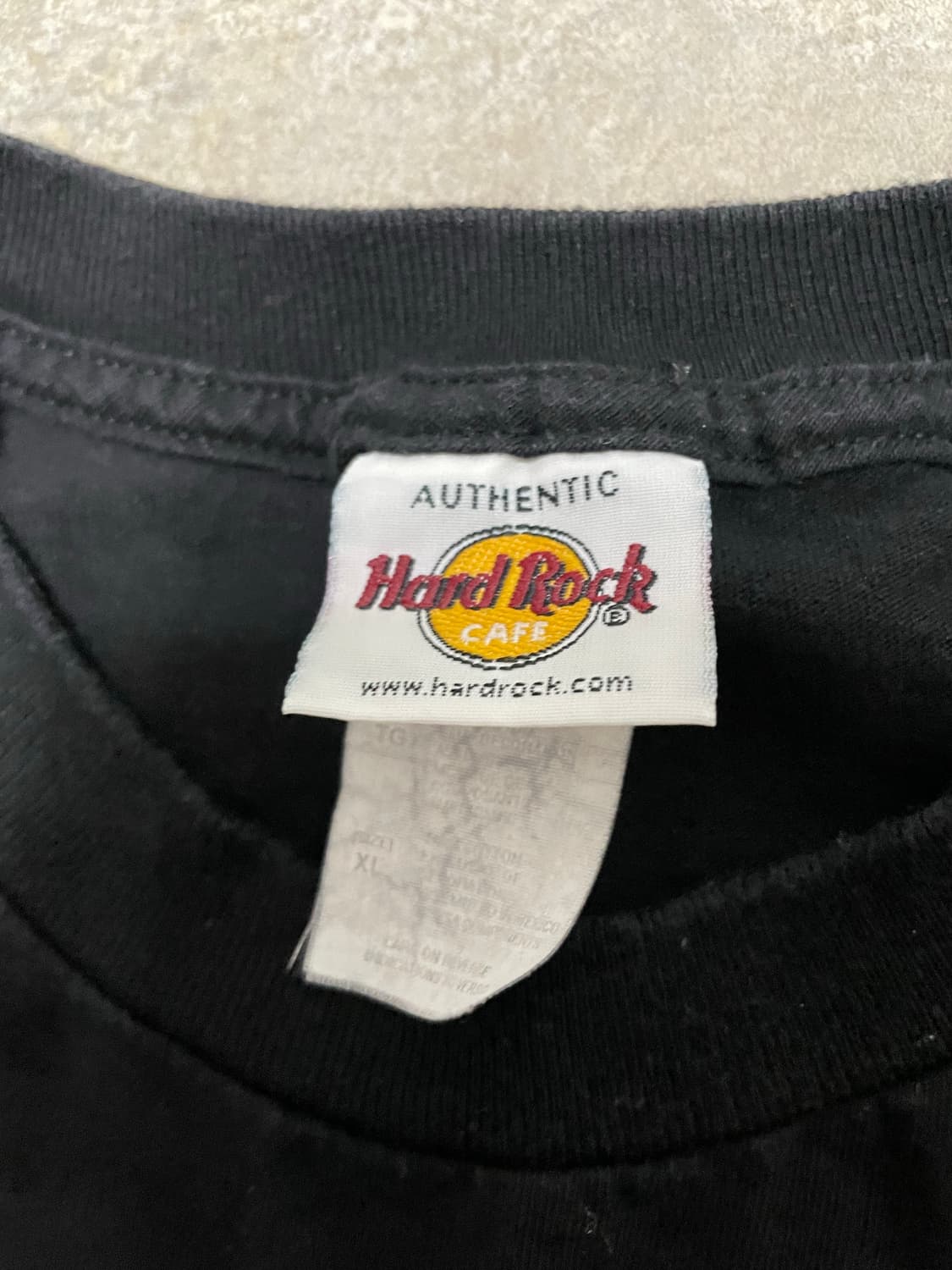 하드락 카페 웨스트코스트챠퍼스 크로스 로고 반팔 티셔츠 상품이미지4