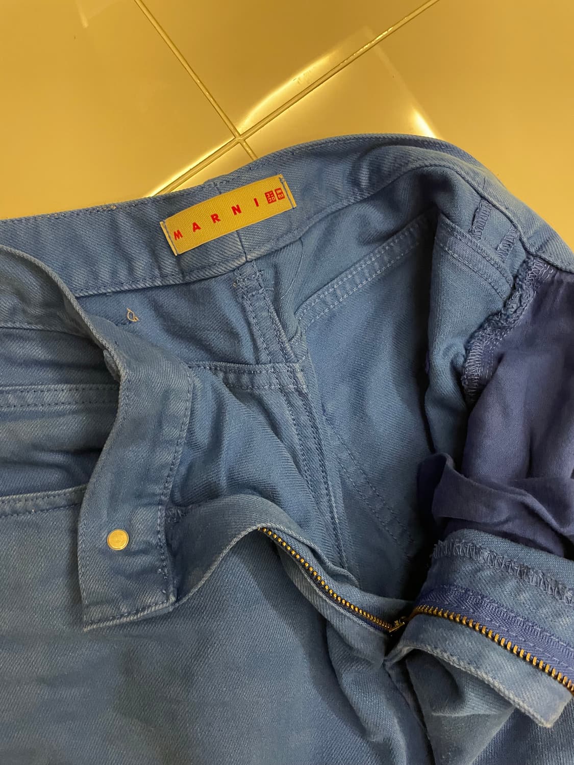 UNIQLO x Marni Blue Long Pants 상품이미지3