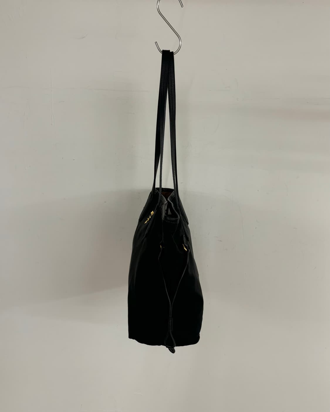 프라다 블랙 나일론 토트백 상품이미지5