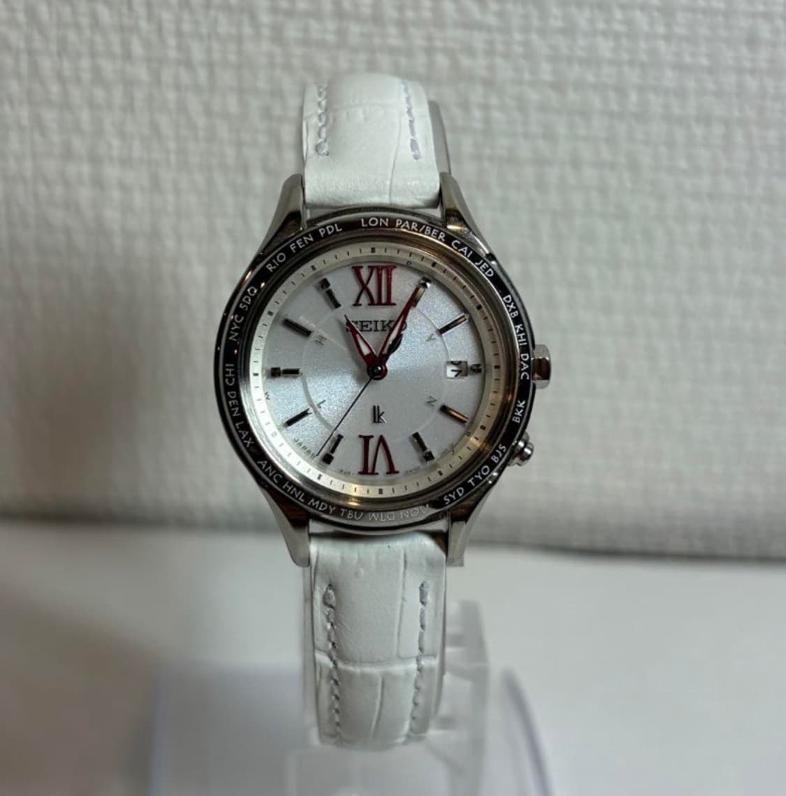 세이코 Seiko Lukia 밤비 가죽벨트 시계 상품이미지3
