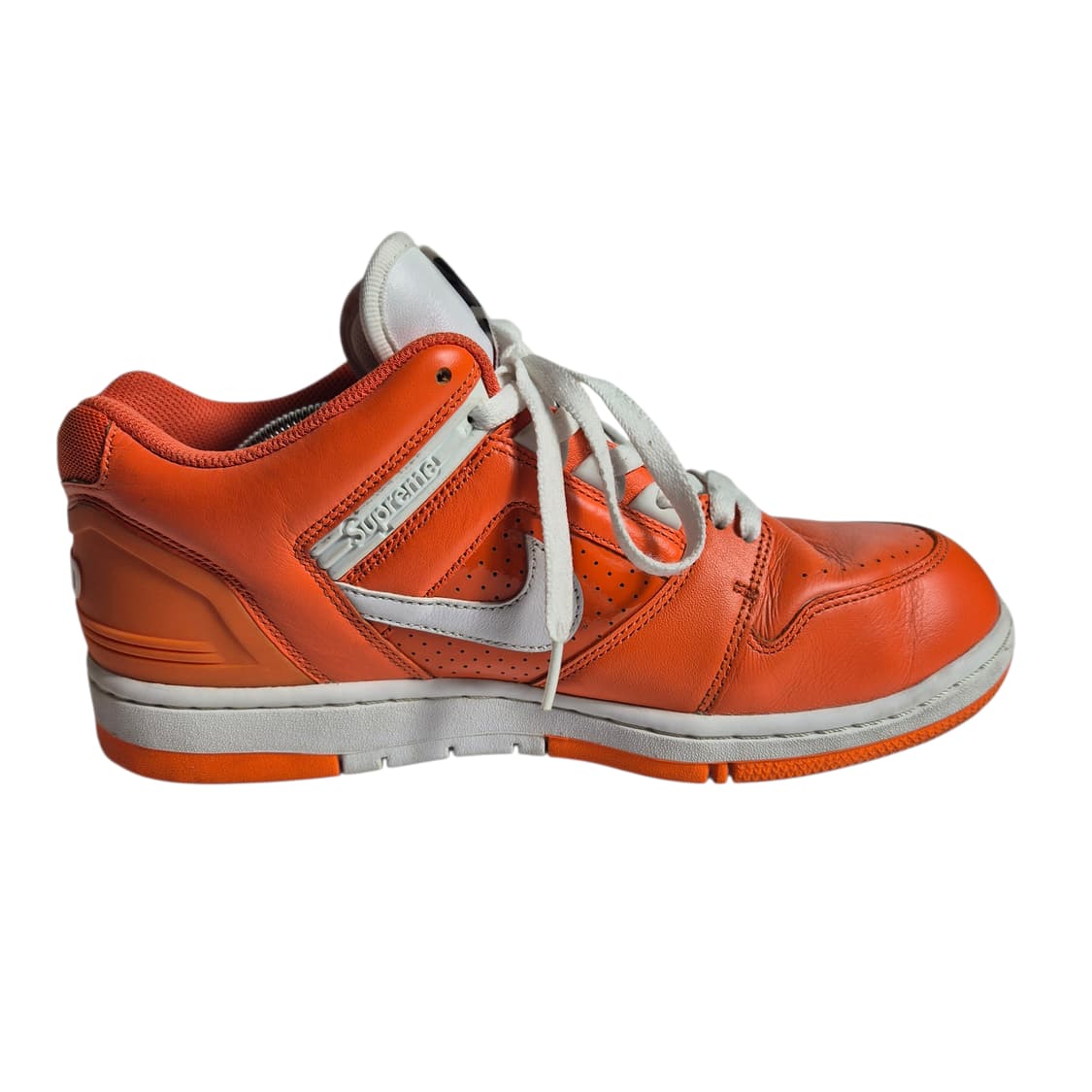 275) Nike 나이키 X 슈프림 SB 에어포스2 로우 오렌지 상품이미지4